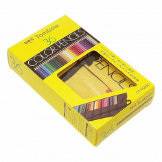 Pochette de 36 Crayons de couleur de haute qualité de la marque japonaise Tombow. Emballage