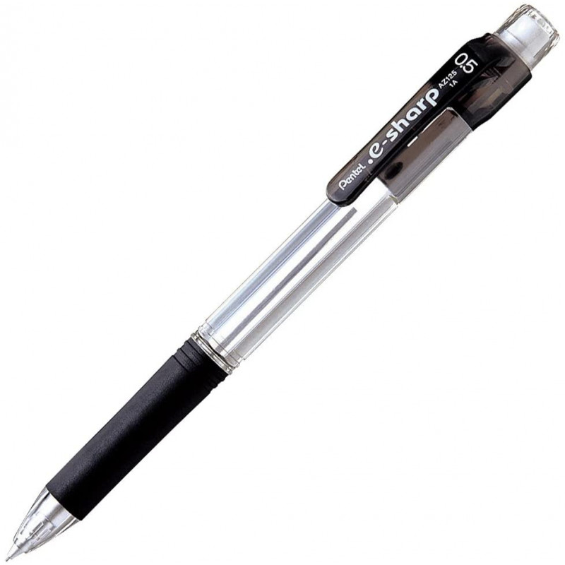 Ces Porte-Mines de la marque Japonaise Pentel on une mine de 0.5mm et un corps plus large que la normale. Couleur Noire