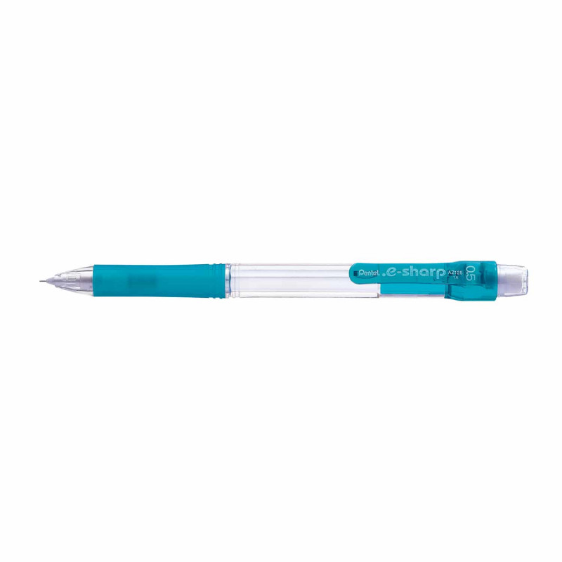 Ces Porte-Mines de la marque Japonaise Pentel on une mine de 0.5mm et un corps plus large que la normale. Couleur bleue clair