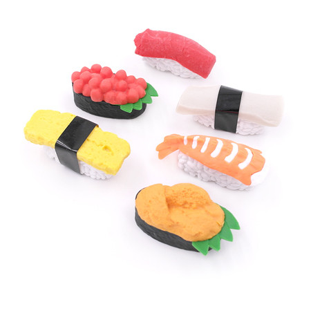 Gommes Nigiri Sushi à l'unité - Iwako - Gomme japonaise