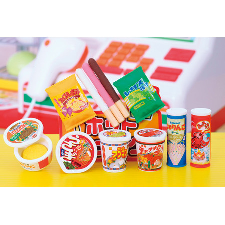 Gommes Snacks Japonais à l'unité - Iwako - Gomme japonaise