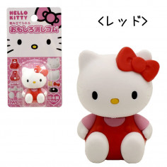 Gomme Hello Kitty - Iwako - Gomme japonaise - Rouge