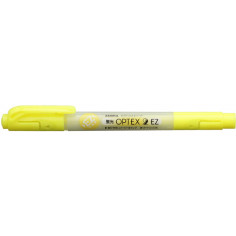 Surligneur Fluo Zebra Optex 2-EZ de Zebra -  Jaune fluo bouchon