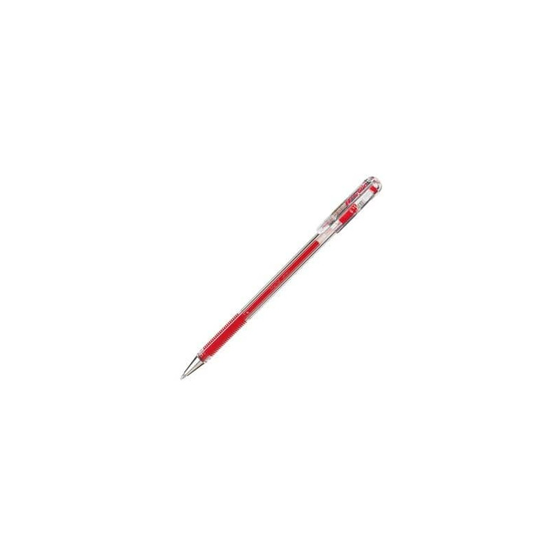 Stylo Bille de marque Pentel Hybride Grip 0.5mm - Rouge