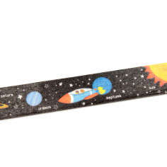 Rouleau de Washi Tape Japonais avec pour motif le Système Solaire - Détails