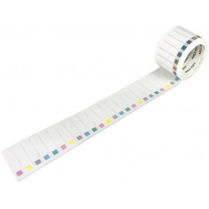 Rouleau de Washi Tape Japonais avec pour motif des lignes de schedule - Deroulé