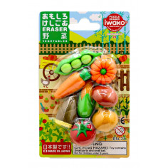 Lot de Légumes Japonais - Iwako - Gomme japonaise