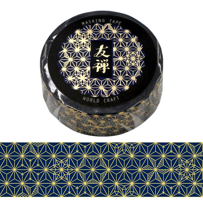 Rouleau de Washi Tape Japonais avec pour motif Showa Rétro