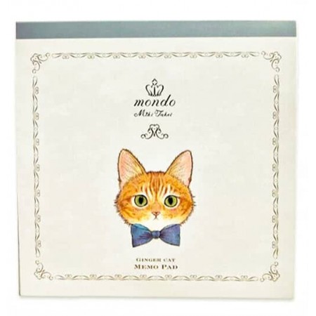 Bloc Notes - Chat Roux by Takei Miki Mondo