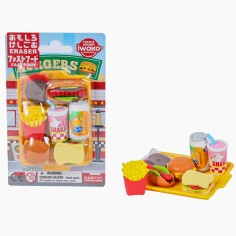 Lot de Gommes Fast Food – Iwako – Gomme japonaise
