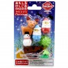 Lot de Gommes Noël – Iwako – Iwako  Gommes de noel – Iwako Blister