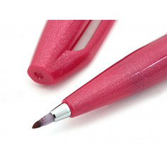 Crayon Pentel Brush Touch Felt-tip 1mm - Couleur Bourgogne mine