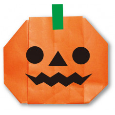 Kit  Origami - Halloween - Citrouille