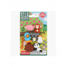 Lot de Gommes Animaux Kawaii - Iwako - Gomme japonaise