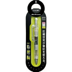 Stylo Bille Pen Air Press fabriqué par Tombow avec système de chambre à encre à air Pressurisé - modèle transparent. Emballage