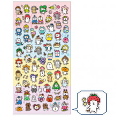Planche de plus de 60 Stickers avec comme thème des Chats dans diverses situations et costumes délirants.