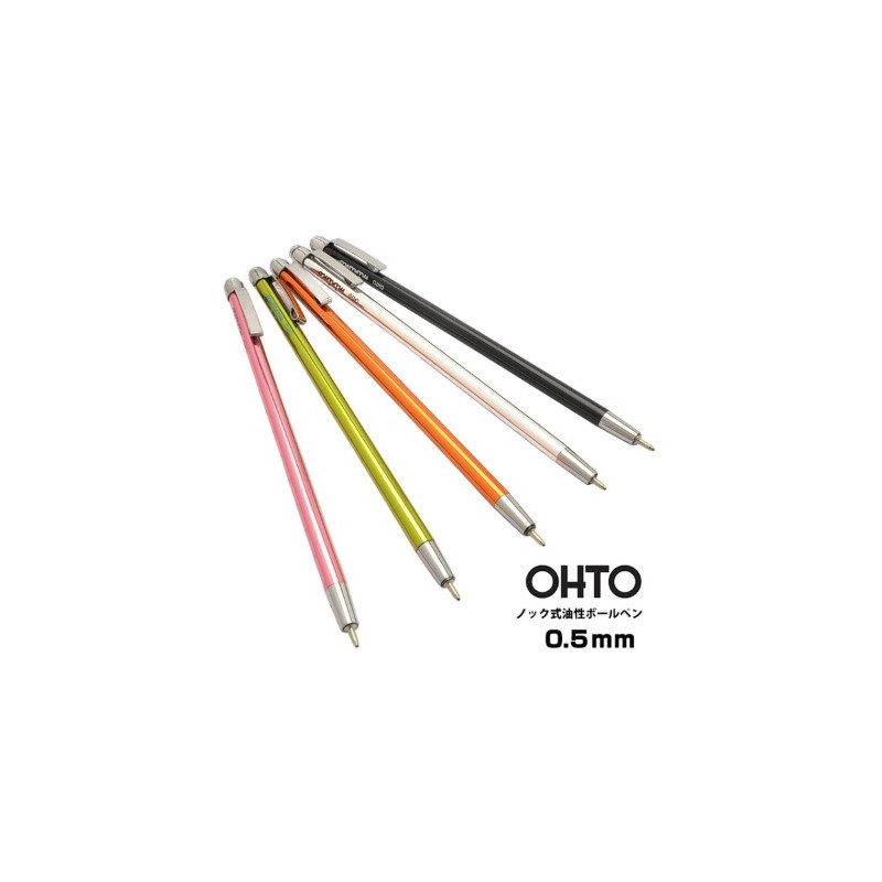 Ce Mini Stylo Bille Ohto Minimo fabriqué par Ohto avec une mine de 0.5mm est vraiment tout petit.