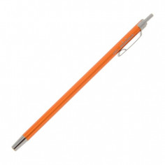 Ce Mini Stylo Bille Ohto Minimo fabriqué par Ohto avec une mine de 0.5mm est vraiment tout petit. Orange.