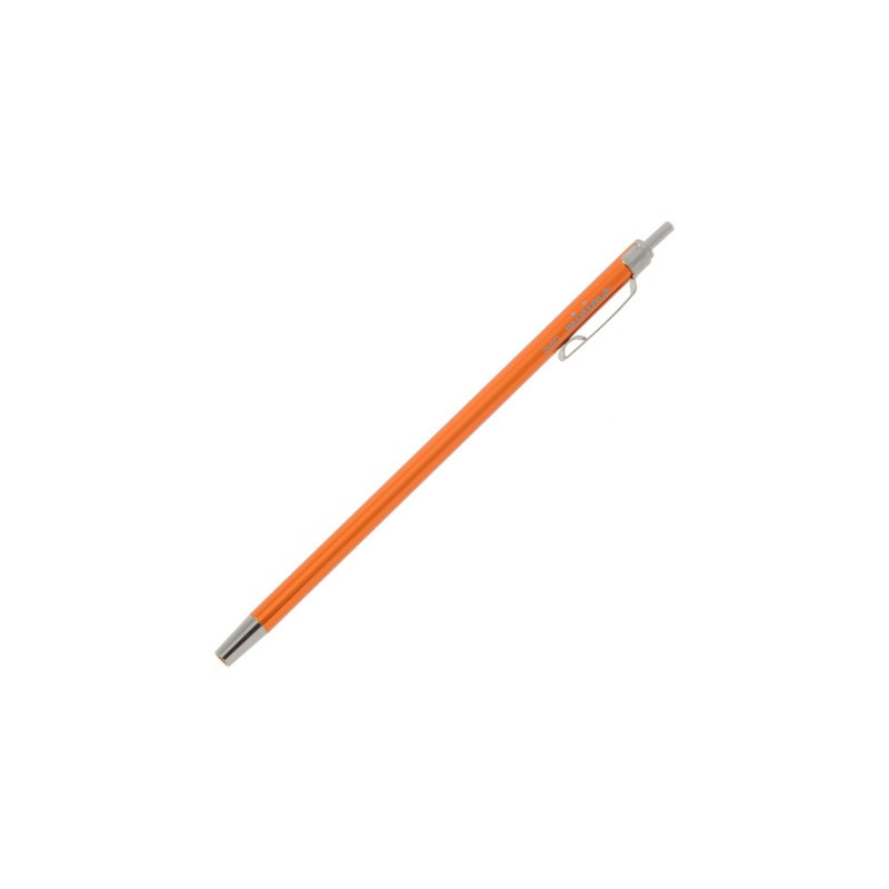 Ce Mini Stylo Bille Ohto Minimo fabriqué par Ohto avec une mine de 0.5mm est vraiment tout petit. Orange.